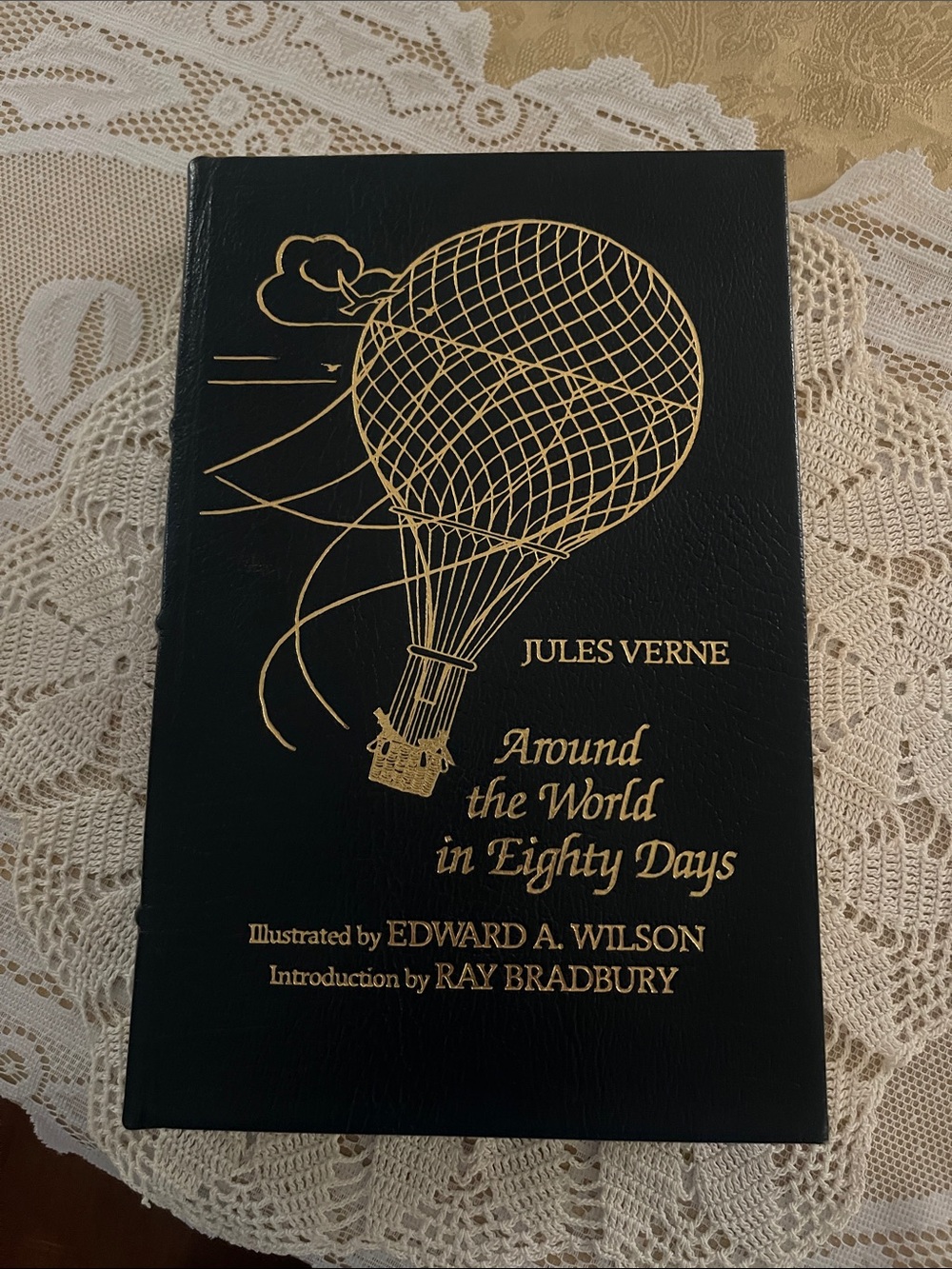 Jules Verne’s Around the World in Eighty Days - Blue & Gold 1983 Edition
